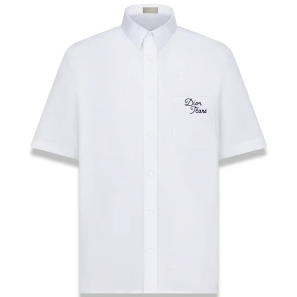 DIOR x Denim Tears Graphic Print Shirt - Picture 1 of 10